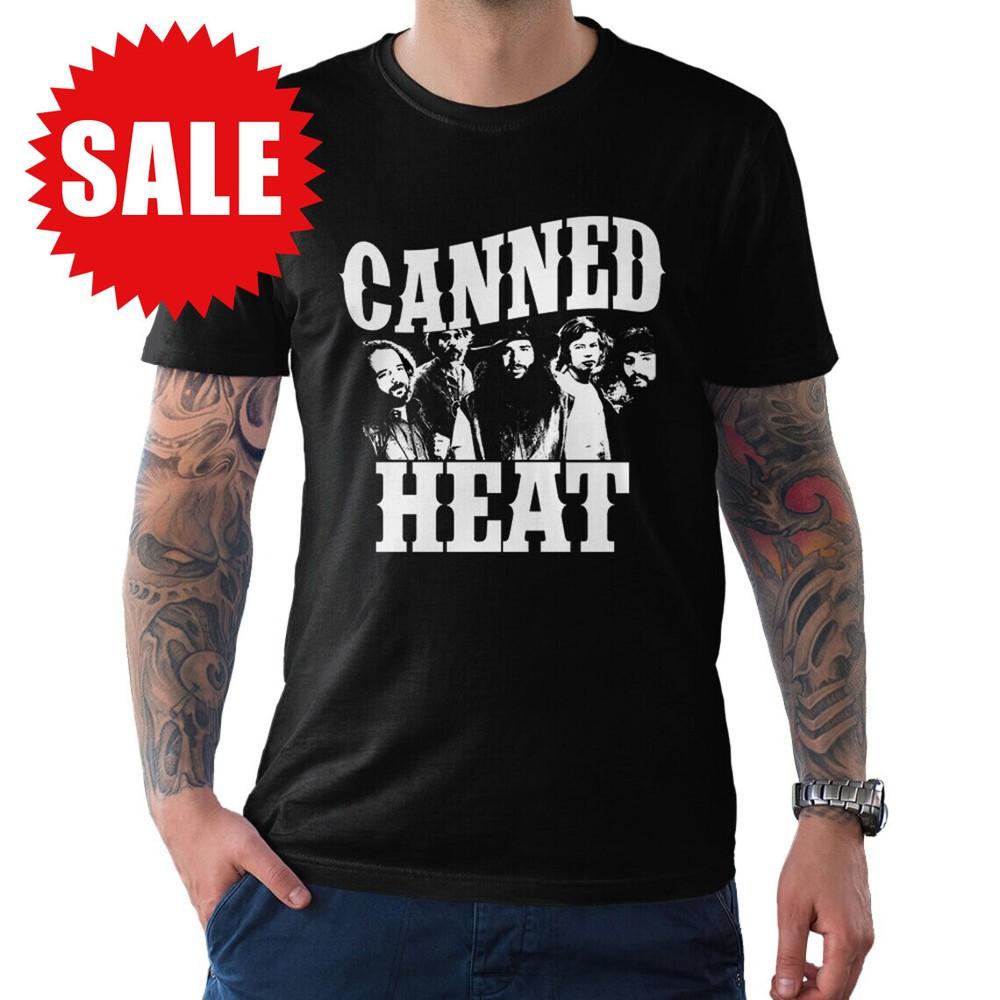 Canned Heat Rock Band Short Sleeve T-Shirt Unisex T-Shirt XXXL