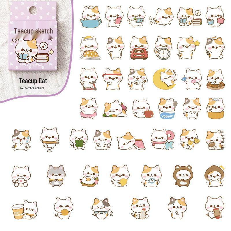 Famous Artists Sticker Set: Van Gogh, Monet, Da Vinci - Oil Painting Journal & Album Decor
