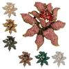 Crystal Flower Brooch, High-end, Luxurious and Retro-style Orchid Suit Jacket Pin Accessory Set