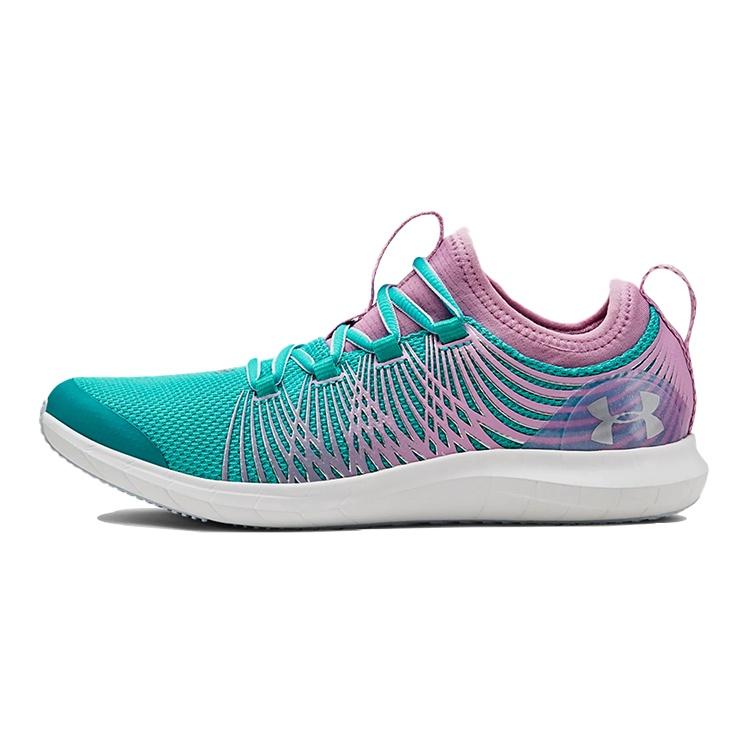 (GS) Under Armour Infinity 2 Purple Green Kids 3022090-300 EU 37.5