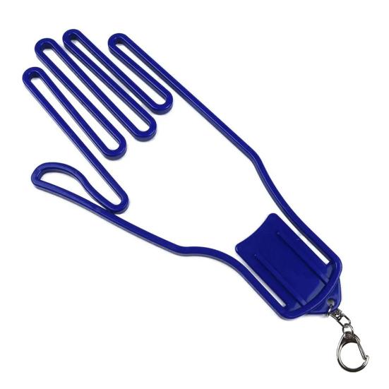 Golf Glove Holder Glove Stretcher Hanger with Keychain Golf Gloves Dryer Shaper Tool Keeper Rack Men Women Golfer Accessories