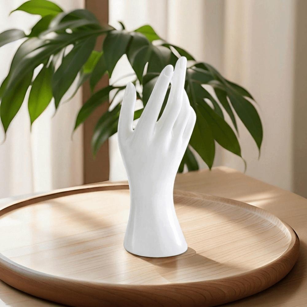 Elegant Mannequin Hand Model Realistic Ring Organizer  Jewelry Photography