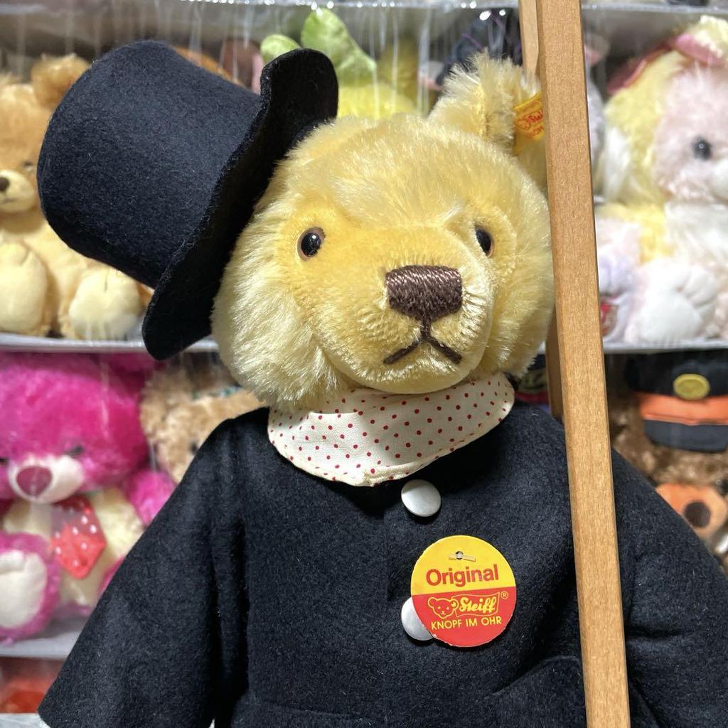 [USED] Steiff Chimney Sleeper Chimney Sweep Good Luck 1997 Teddy Bear
