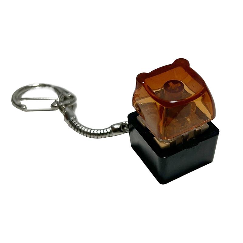 1/9 Keys Mechanical Keyboard Axis Tester  Button Keycap  Keychain Keyboard Keychain Toy Finger Keyboard Caps Toy