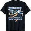 Bombardino Crocodilo - Italiensk Brainrot Meme T-shirt(4)