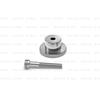 Silver "Stainless Steel Bar End Mirror Mount For Royal Enfield New Bullet 350"