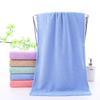 Soft, Absorbent Coral Fleece Face Towels - Thick, Comfortable, Plain Color for Home Use