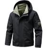 Men's Trendy Hooded Workwear Jacket - Versatile Spring Windbreaker Coat