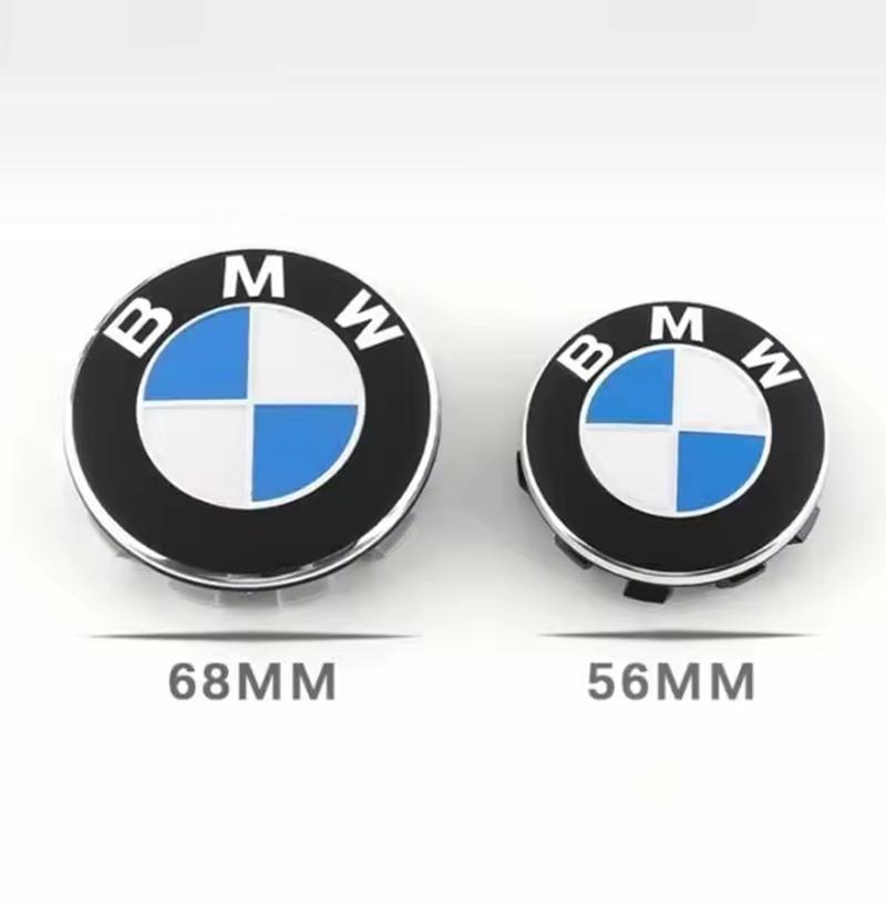 4Pcs 56mm/68mm Wheel Center Caps for BMW–Fit for X1 X3 X5 E70 E71 X6 M3 F30 F20 F10 F11 G30 E36 E46 E53 E90 E91 E60 E61