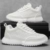 Sneakers Men's New Summer Men's Shoes Breathable Thick Sole Heightening Little White Shoes Versatile Casual Hollow Shoes Explosion