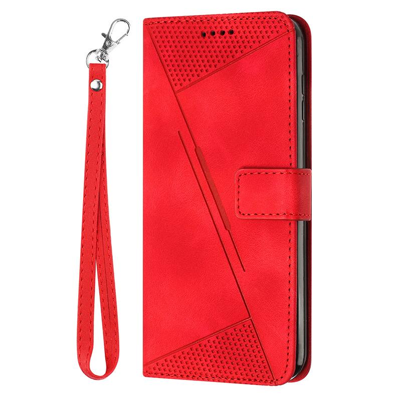 Simple Flip Case for Samsung 14 and Apple 15 - Leather Wallet Card Protective Cover for Business.