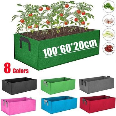 Raised Plant Bed Garden Flower Planter Elevated Vegetable Box Planting Grow Bag