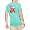T Shirts Men's Green Crew Neck Moderate Straight Fit DD1261-307