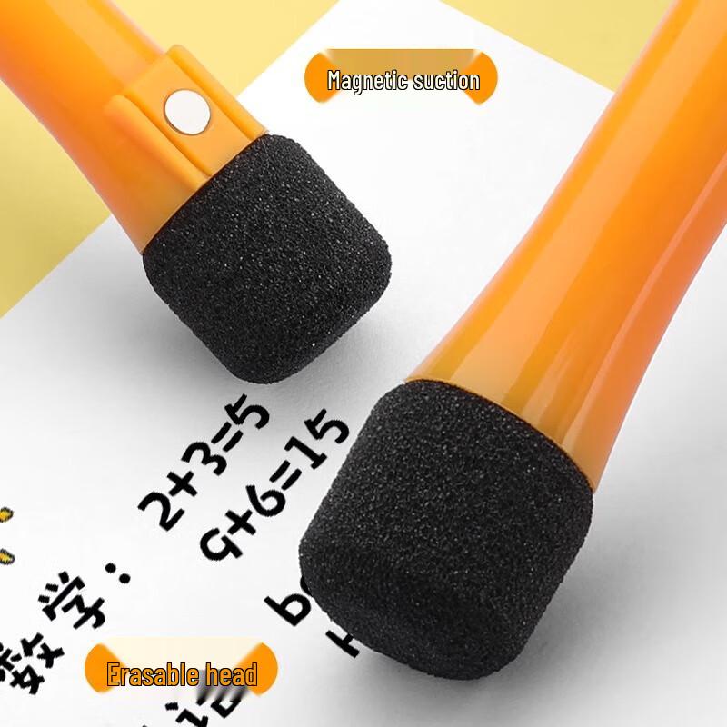 12-Color Magnetic Washable Whiteboard Marker Set