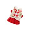 Pet Clothing For Cats And Dogs. Chinese New Year Festive Pet Clothes. Skirts. D