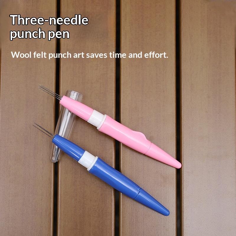 Nadelstift Die Stech-Spaß-Werkzeuge Für Wollfilz Ersetzen Sie Nadeln Mit Diy Kunst Handarbeit Handwerk Mehrfachnadel Werkzeug Nähen