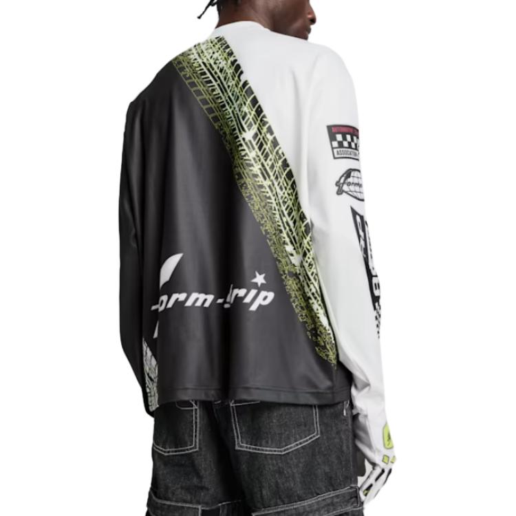 Puma X A$AP ROCKY Tričko s dlouhým rukávem Bílé Unisex Top 631714-02