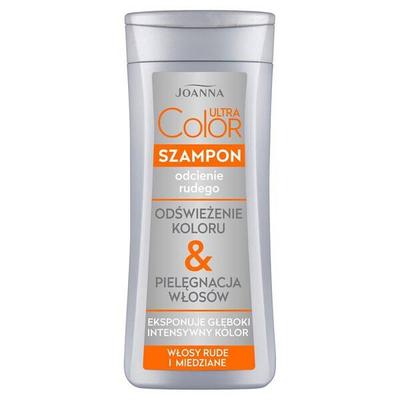 Joanna Ultra Color Shampoo For Hair Red Shades 200Ml