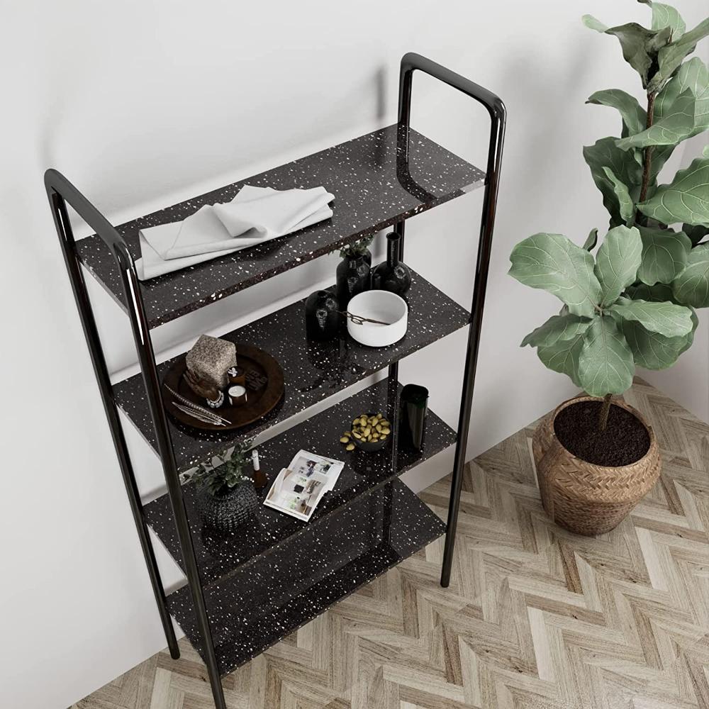 Granite Contact Paper Peel and Stick Countertops Black Paper Waterproof Self Adhesive Marble Wallpaper for Kitchen Bathroo Table