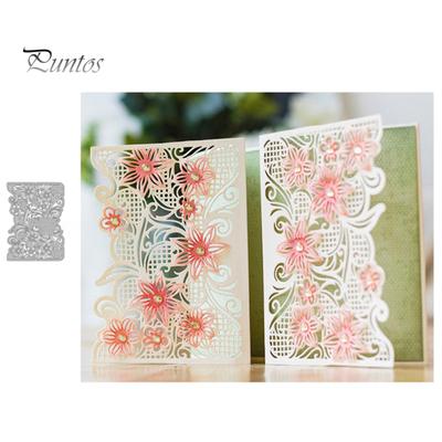 Moldura de flor de metal corte morre faça você mesmo scrapbook cartões de papel de felicitação álbum estêncil