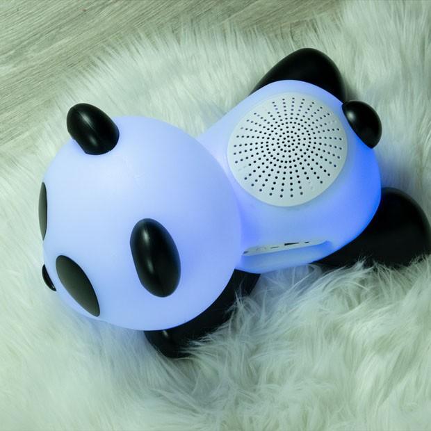 

BIGBEN Luminus Lampka nocna LED z bezprzewodowym głośnikiem bluetooth – Panda, Bigben Lumin us різнокольоровий