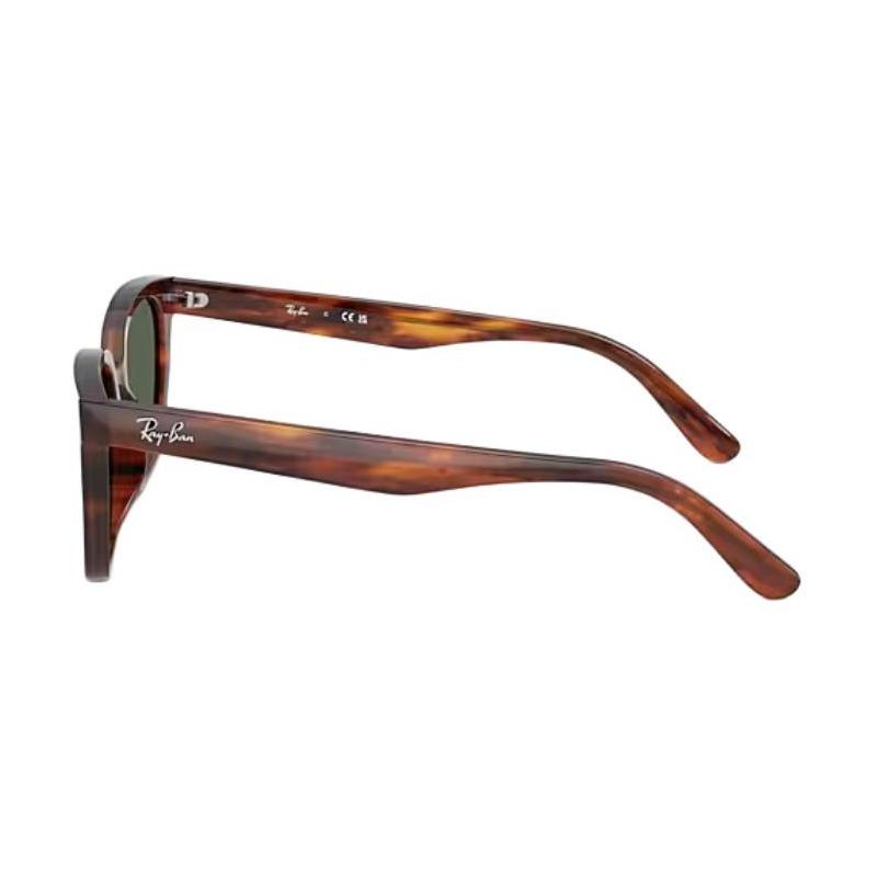 RAYBAN Logo Square Sunglasses Unisex Couple Style Tortoise Shell 0RB2243-954/7155