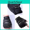 Mens Summer Half Finger Workout Gloves With Leather And Pu Material For Outdoor Training