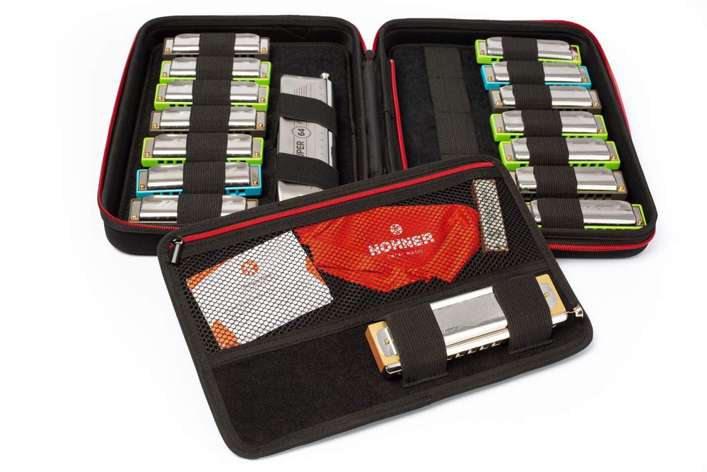 Hohner FlexCase L Harmonica Case for 10-Hole Harmonicas