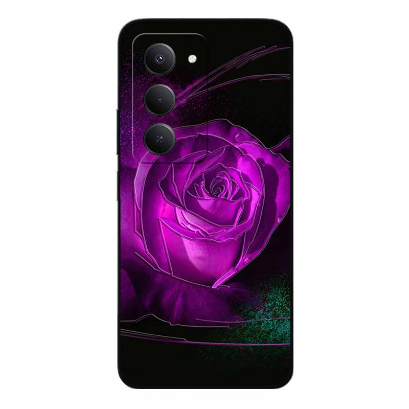 3D Emboss Cases For Redmi 15 5G 4G Relief Emboss Soft Silicone Back Cover For Xiaomi Redmi15 Flower Relief  Funda Redmi 15 4G 5G