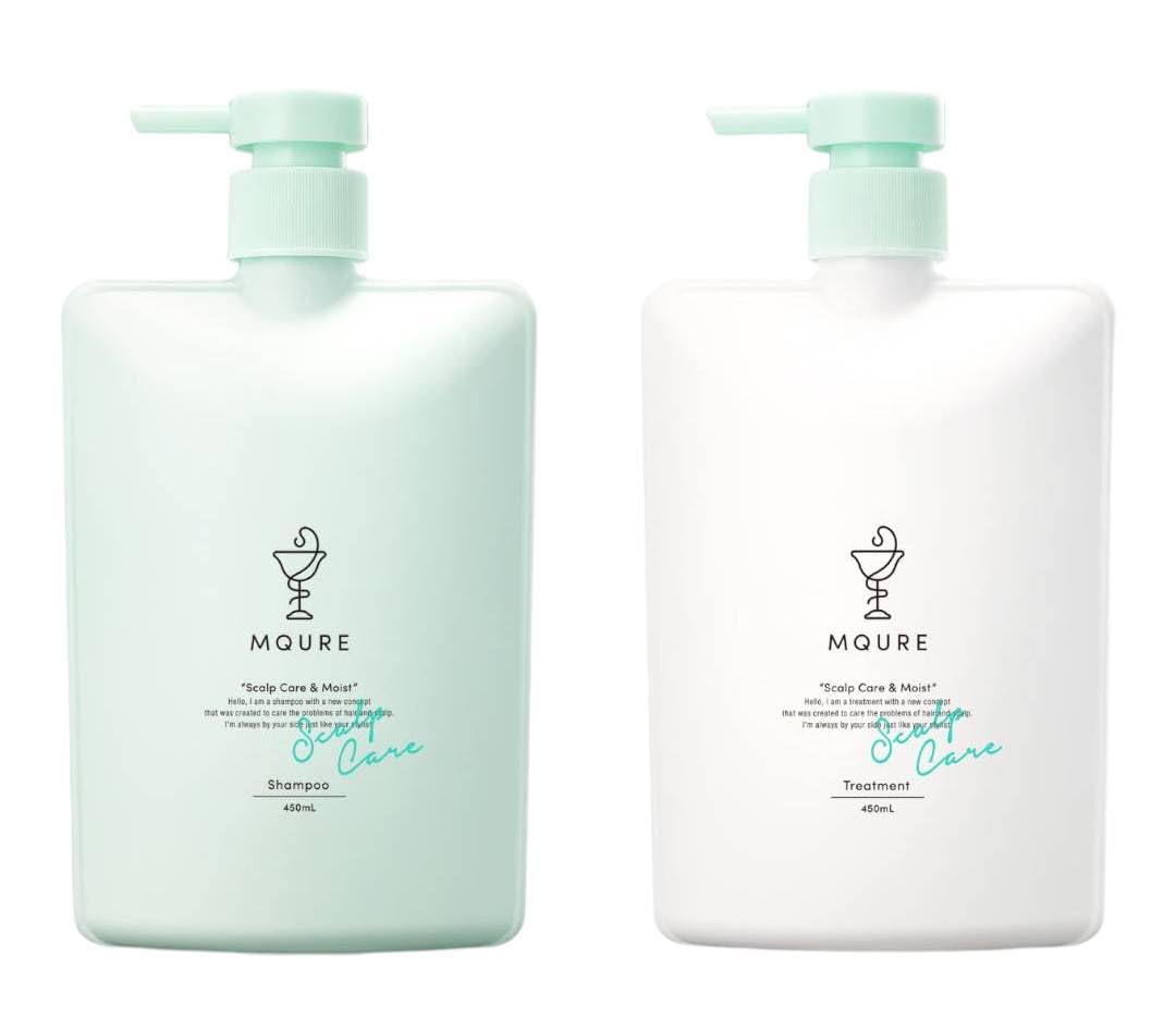 

MQURE Лечебный шампунь для ухода за кожей головы и увлажнения 450 мл + Кондиционер 450 мл Квазилекарственное средство