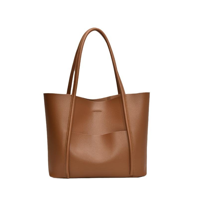Retro high-end big bag women's 2025 new autumn and winter fashion versatile tote bag large-capacity shoulder bag