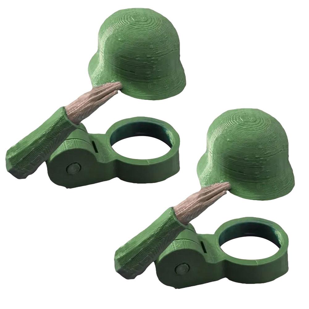 1/2/3 Stück Soldatengruß Bierflasche Helm Craft-Bier Flaschenkorken Staubdicht Lustiger Bierflaschenverschluss für Party Bar Veteranen