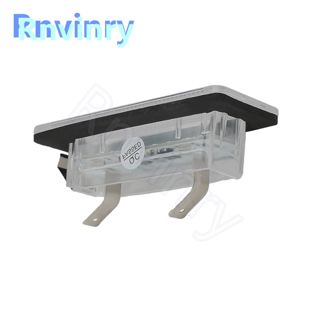 2pcs Car LED License Plate Tag Lamp For Benz Smart Fortwo Coupe Convertible 450 451 White Light LED License Plate Light