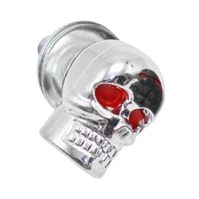 Skull Head Screw | Skull Red Eye Design for License Plate Bolts and Nuts