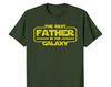 Father's Day The Best Father In The Galaxy Men's T-Shirt and Kids Tshirt