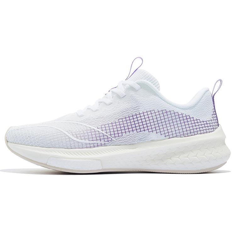 

New LiNing Red Hare 5 Pro Breathable And Resilient Low Top Running Shoes Women s White Purple ARMS004-14 37