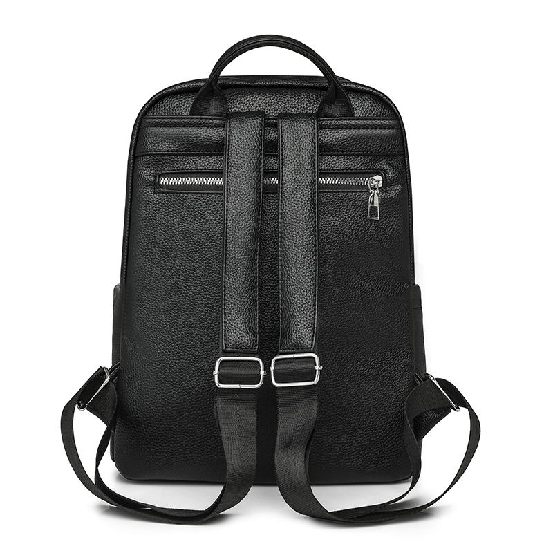 Weicher Lederrucksack Damen Pendler Große Kapazität Schultertasche Multifunktionaler Reiserucksack