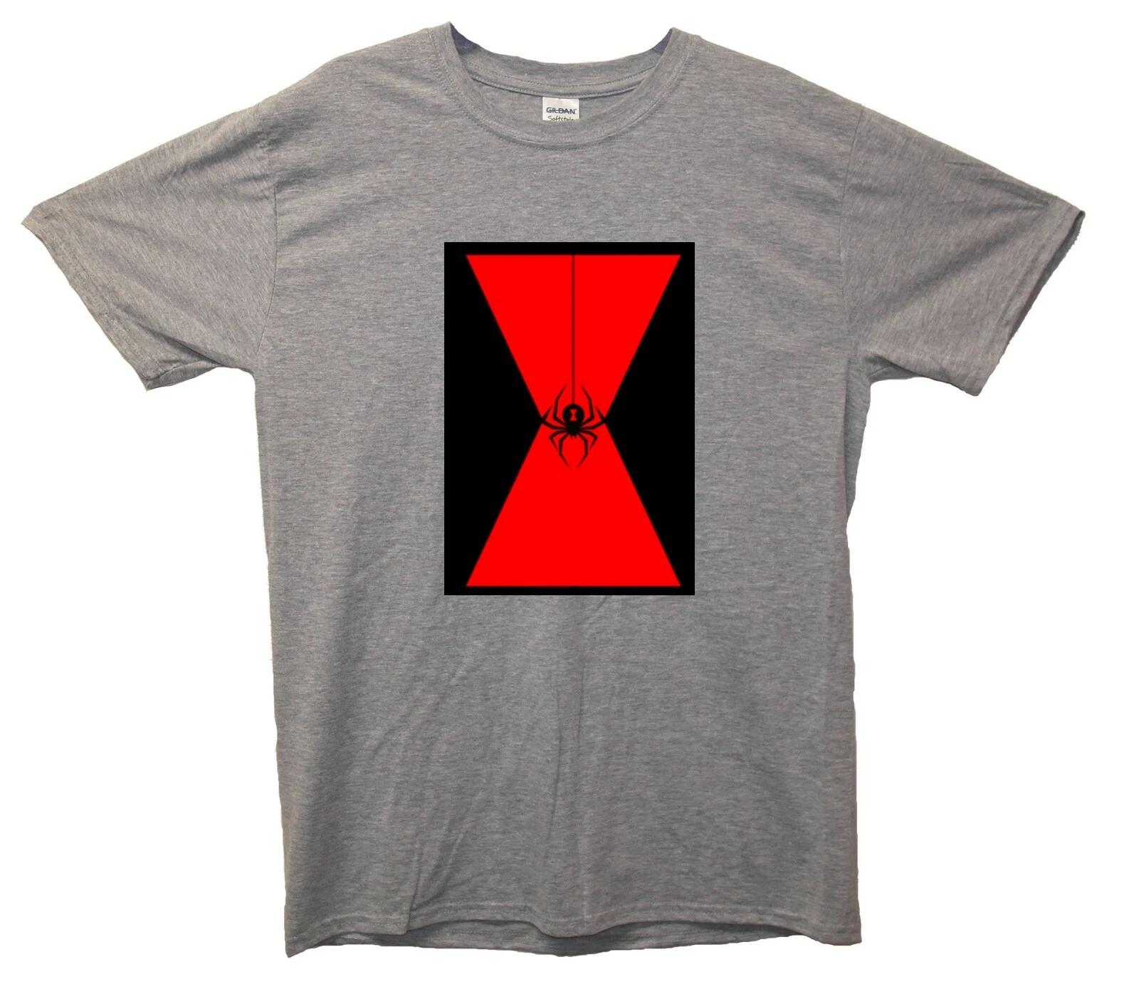 Black Widow Symbol T-Shirt (Black Widow Inspired) S