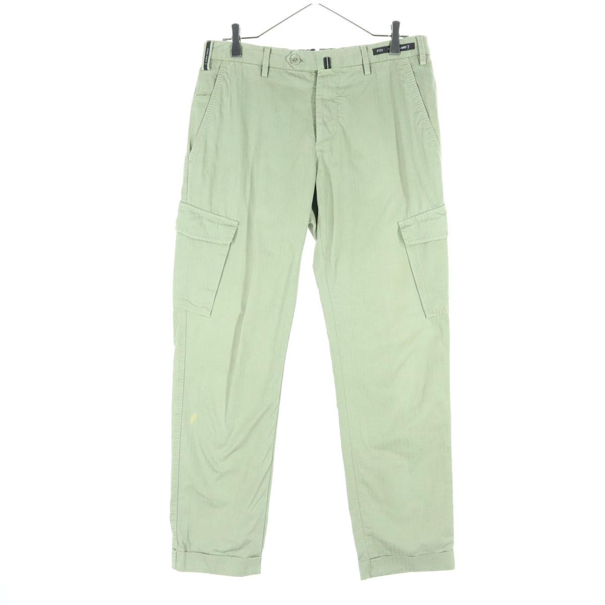 

PT01 BEAMS F Cotton pants green Beams Men s Used