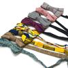 Adult Unisex 4-Clip Elastic Suspenders & Bow Tie Set, Non-Slip, Solid Color, 2.5cm