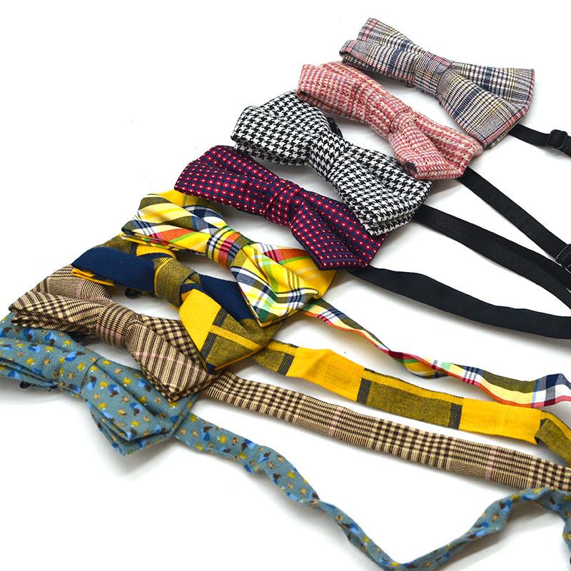 Adult Unisex 4-Clip Elastic Suspenders & Bow Tie Set, Non-Slip, Solid Color, 2.5cm