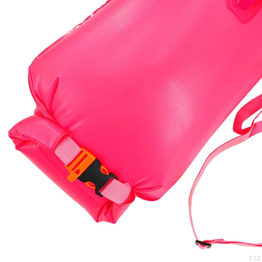 Swim Buoy Float Inflatable PVC Highly Visible for Snorkelers Surfers Boaters