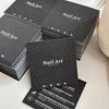10 Sheets Press-On Nail Packaging Cards False Nail Design Swatch Display Handmade Manicure Sample Show Card For Salon