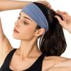 Non Slip Elastic Wide Headbands for Women, Soft Hair Bands for Yoga Gym Running Sports Head Wraps