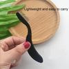 Folding Eyelash Comb Lash Separator Mascara Lift Curl Metal Brush Makeup Tool