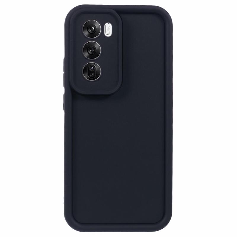 

For Oppo Reno12 5G (Global) Case Thickened TPU Phone Cover Camera Protection Black