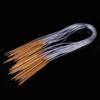 18 Sizes 80cm Circular Bamboo Knitting Needles DIY Household Crochet Hooks