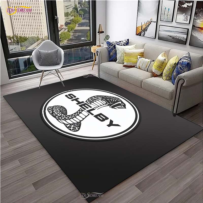 Snake Racing Car Carpet for Living Room Bedroom Rug Kitchen Door Unslip Floor Mat Birthday gift photography props Alfombra Rug