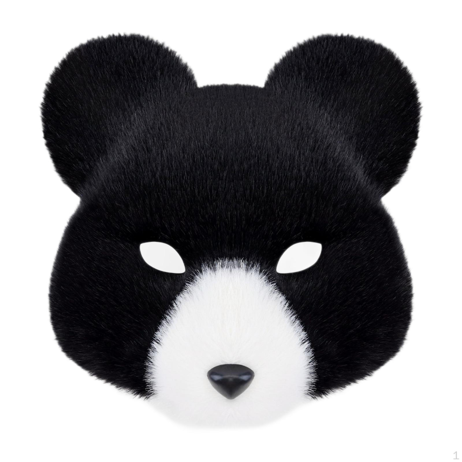 

Аксесуари для костюмів тварин Реквізит Хелловін для фестивалю Карнавал black white