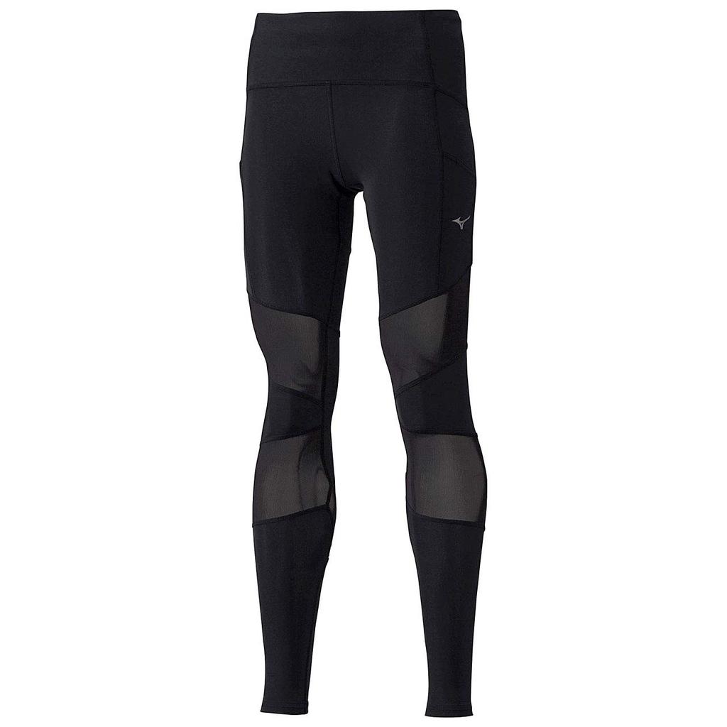 Mizuno Running Wear Mesh Tights J2MB0203 Black Japan L to Japanese size Women's (equivalent L)